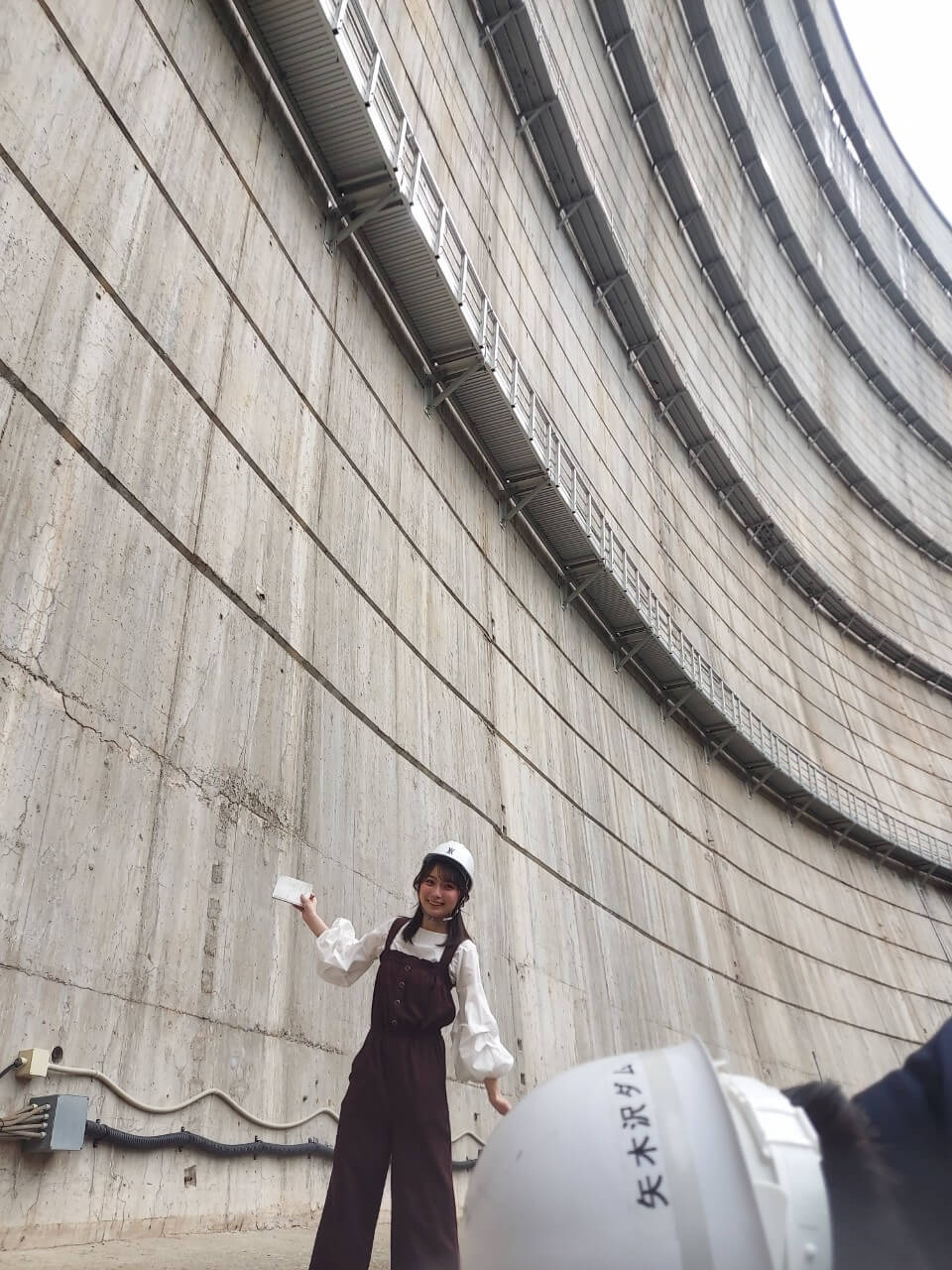 みなかみ3ダム春の点検大放流　八木沢ダム